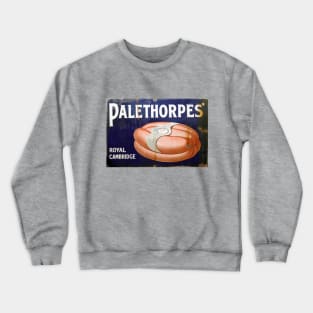 Palethorpes Sausages, vintage Enamel Sign. Crewneck Sweatshirt